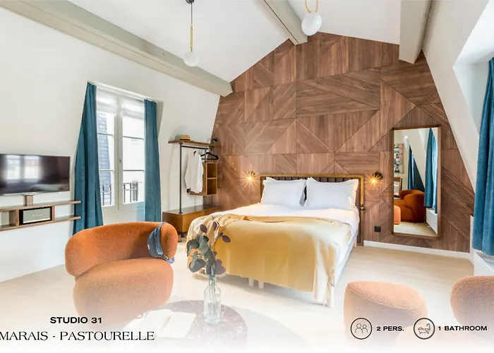 Beauquartier - Marais Pastourelle Апартаменты