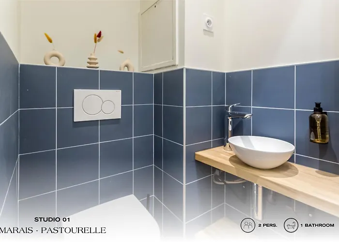 Beauquartier - Marais Pastourelle Апартаменты *