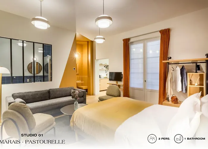 Апартаменты Beauquartier - Marais Pastourelle