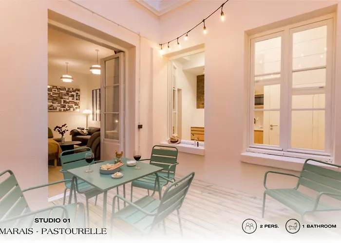 Beauquartier - Marais Pastourelle Апартаменты