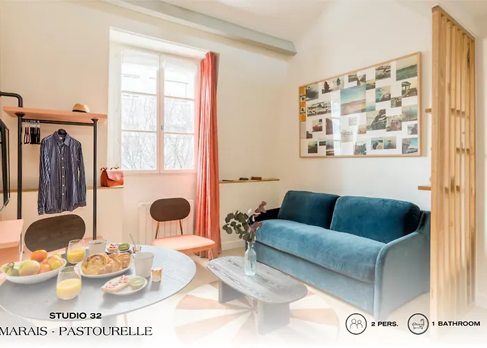 Апартаменты Beauquartier - Marais Pastourelle Париж