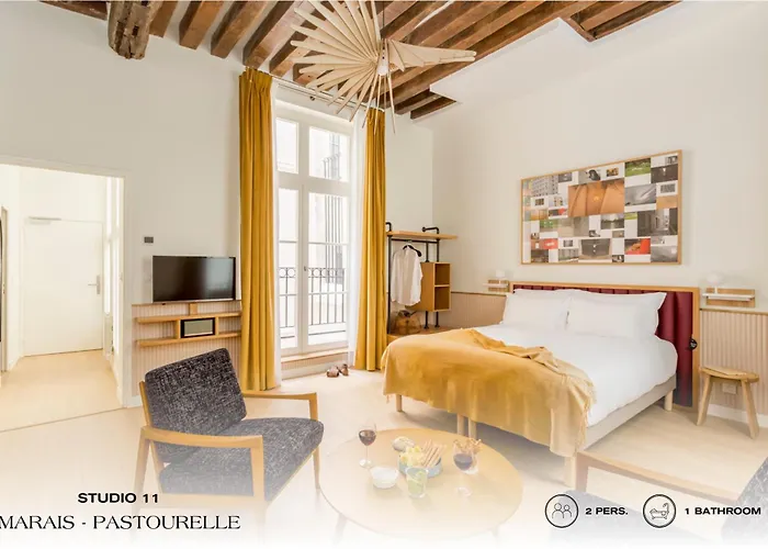 Апартаменты Beauquartier - Marais Pastourelle *