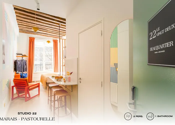 Beauquartier - Marais Pastourelle Апартаменты *