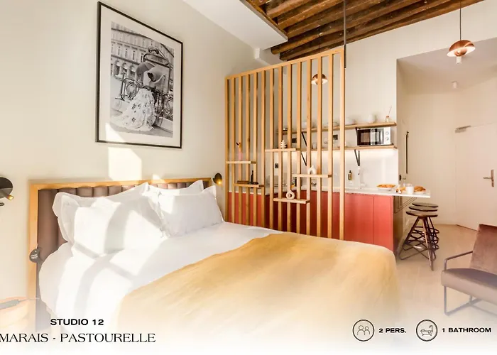 Апартаменты Beauquartier - Marais Pastourelle