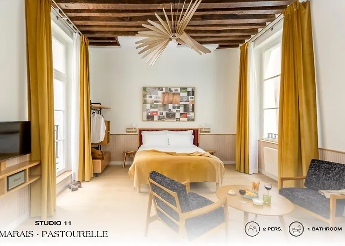 Beauquartier - Marais Pastourelle Апартаменты