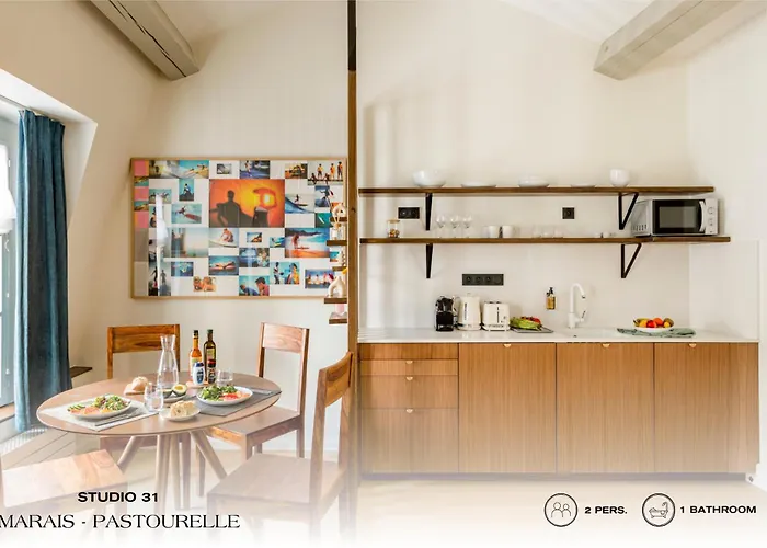 Апартаменты Beauquartier - Marais Pastourelle *