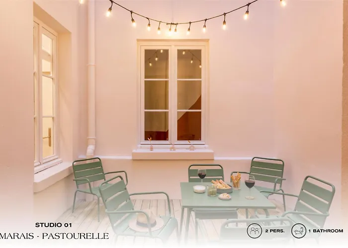 Beauquartier - Marais Pastourelle Апартаменты *