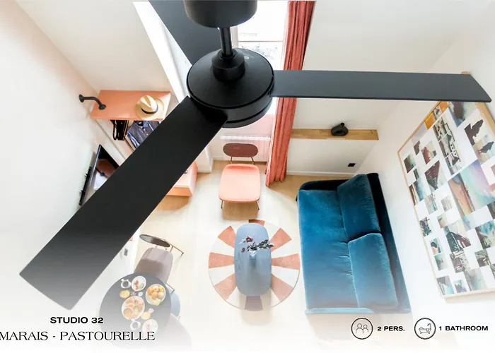 דירה Beauquartier - Marais Pastourelle פריז