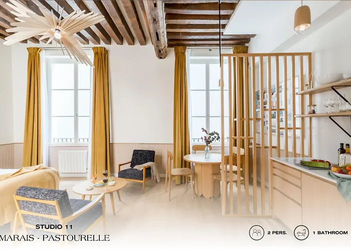 아파트 Beauquartier - Marais Pastourelle