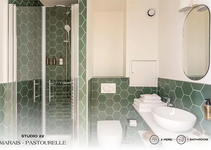 아파트 Beauquartier - Marais Pastourelle 파리