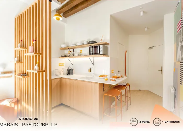 아파트 Beauquartier - Marais Pastourelle